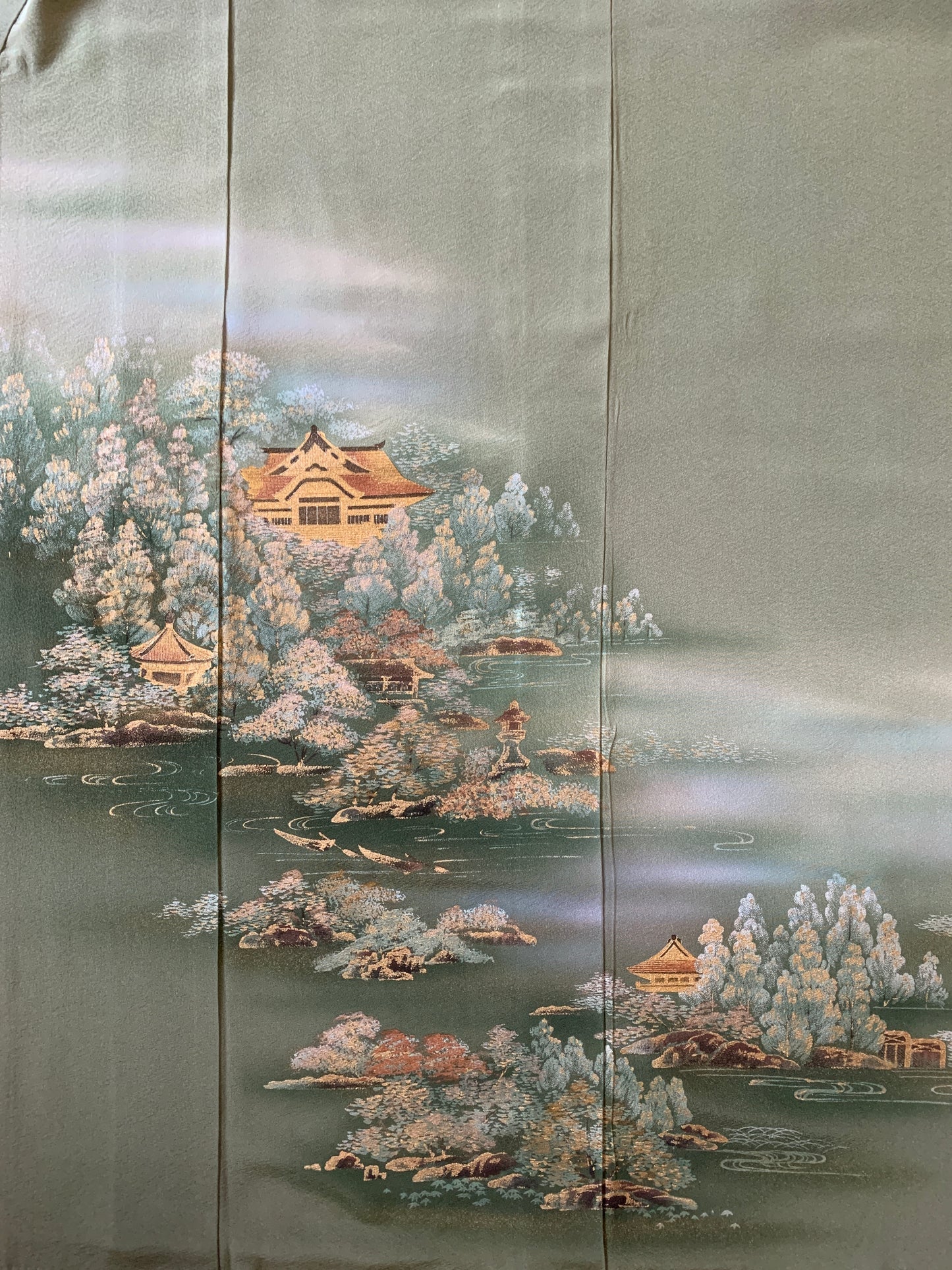 Kimono fabric for custom dress order, fabric #78