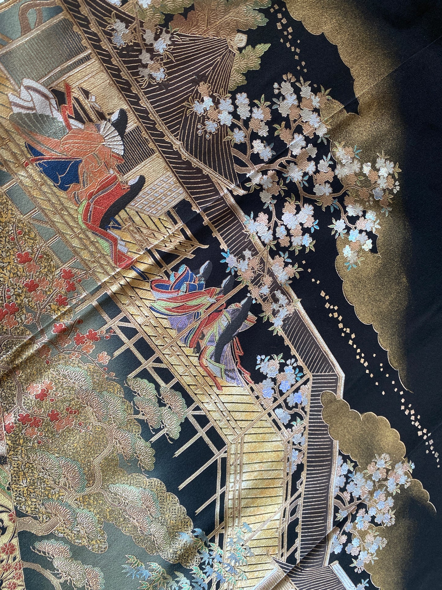 Kimono fabric for custom dress order #32