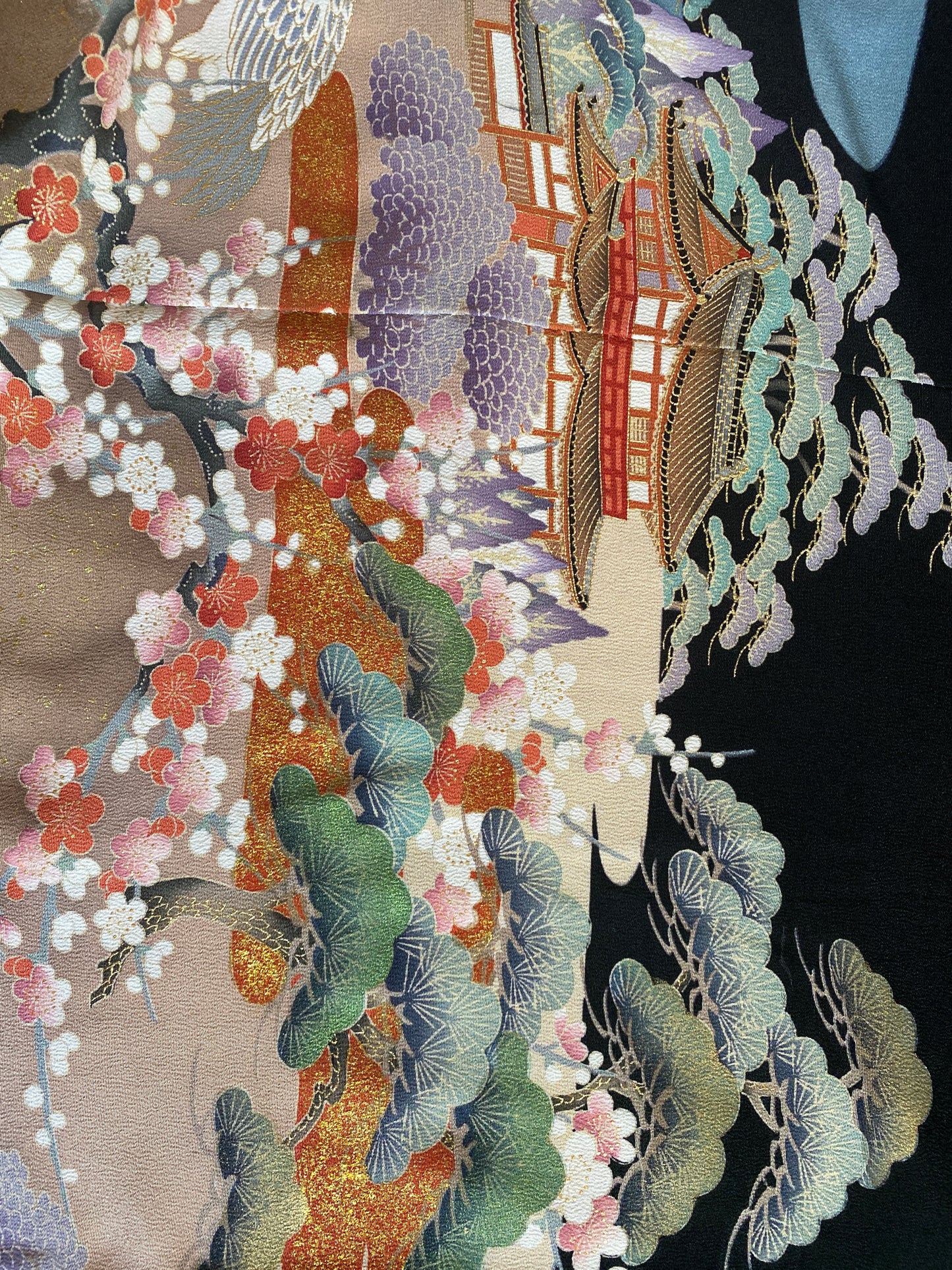 Kimono fabric for custom dress order #34