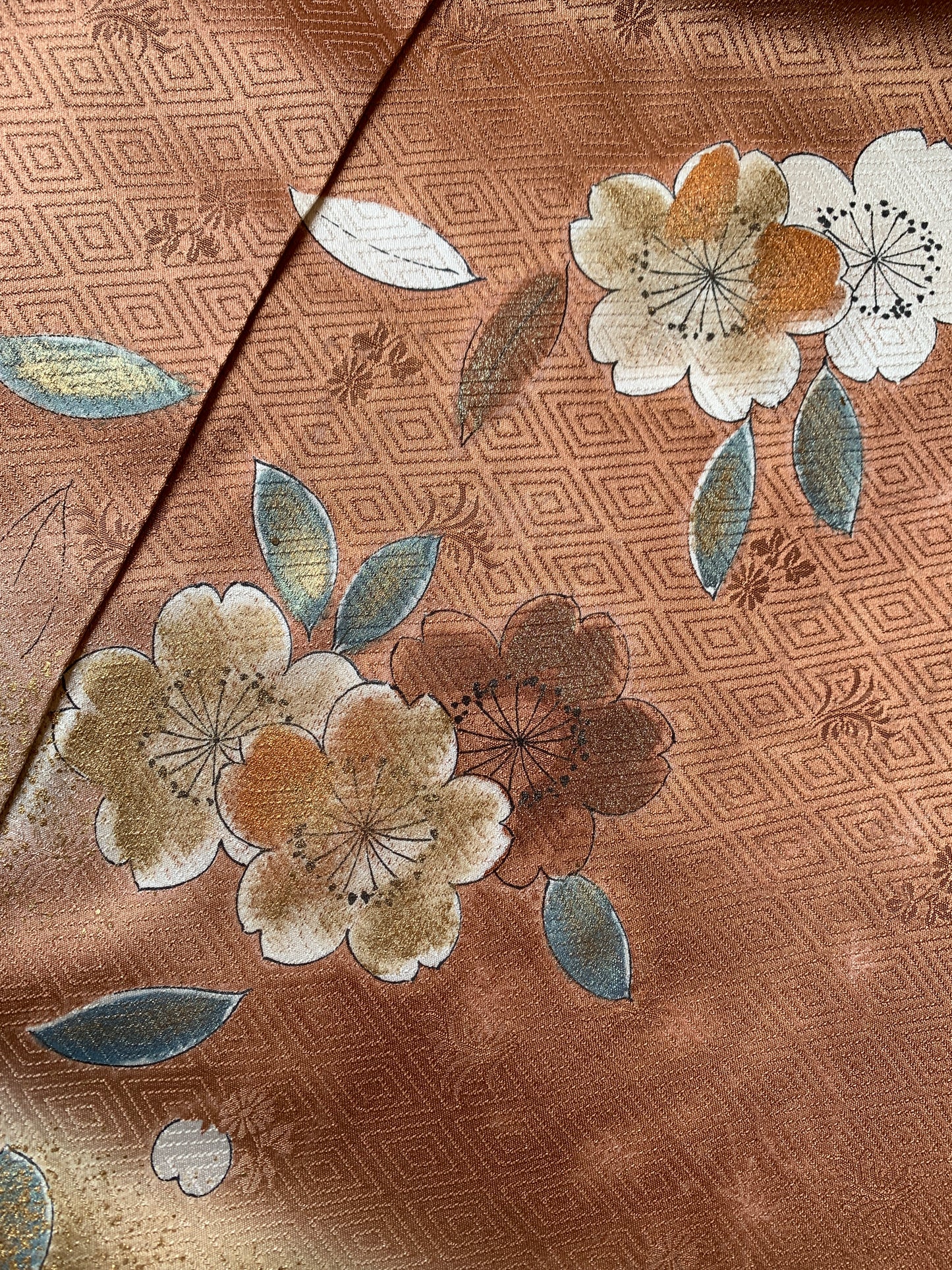 Kimono fabric for custom dress order, fabric#79
