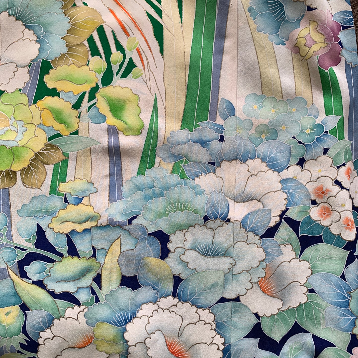 Kimono robe, Furisode 振袖, avec le motif  #pre18