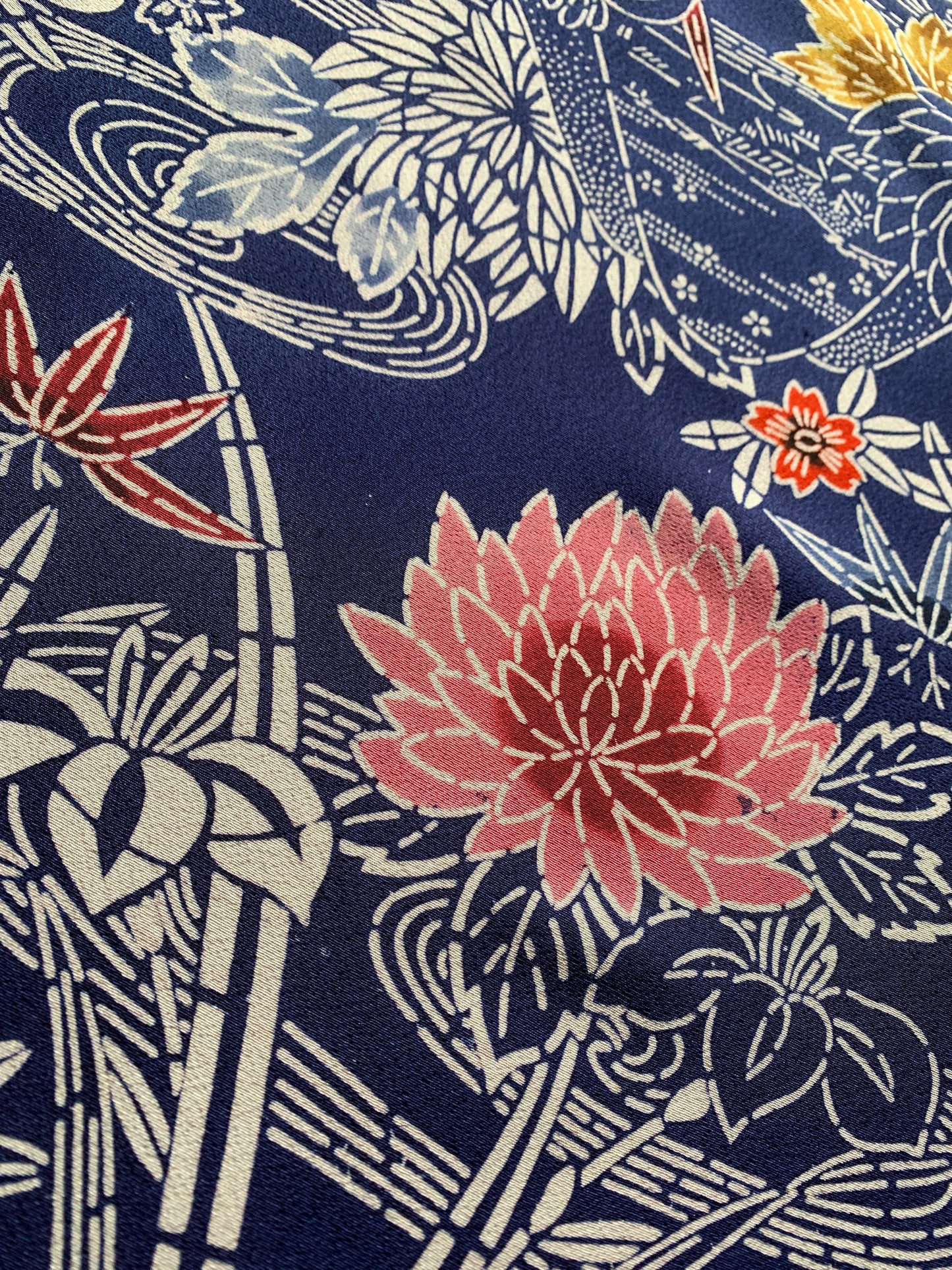 Kimono fabric for custom dress order, fabric #84