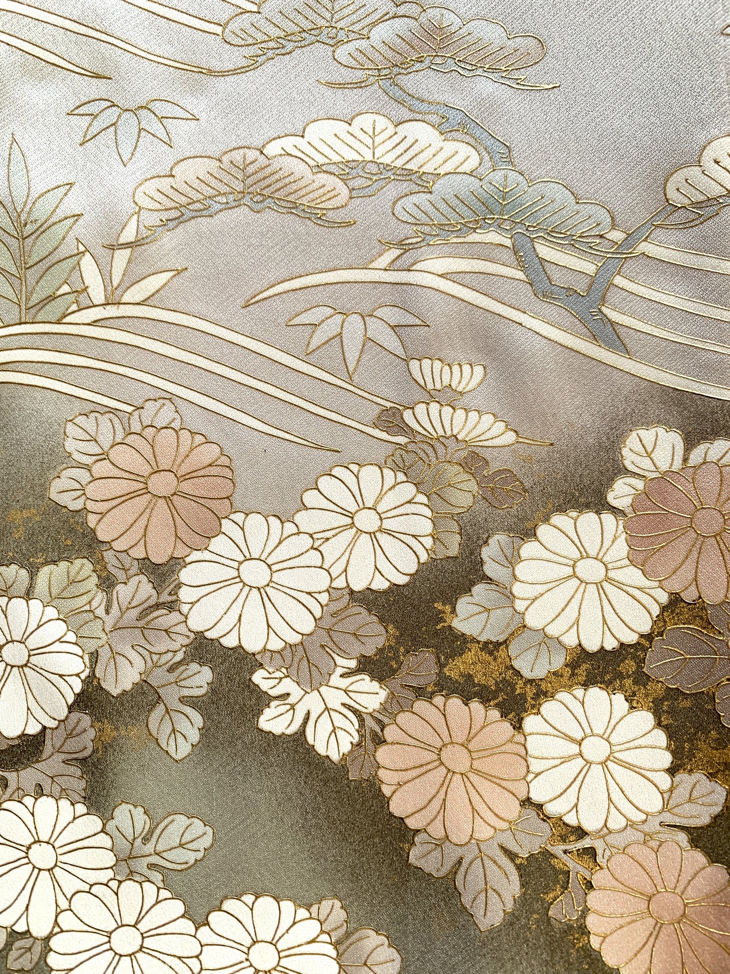 Kimono fabric for custom dress order, fabric #93