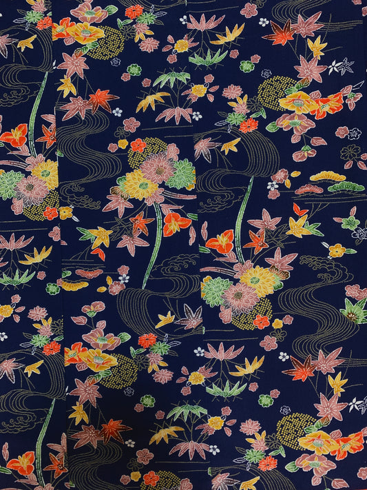 Kimono fabric for custom dress order, fabric#144