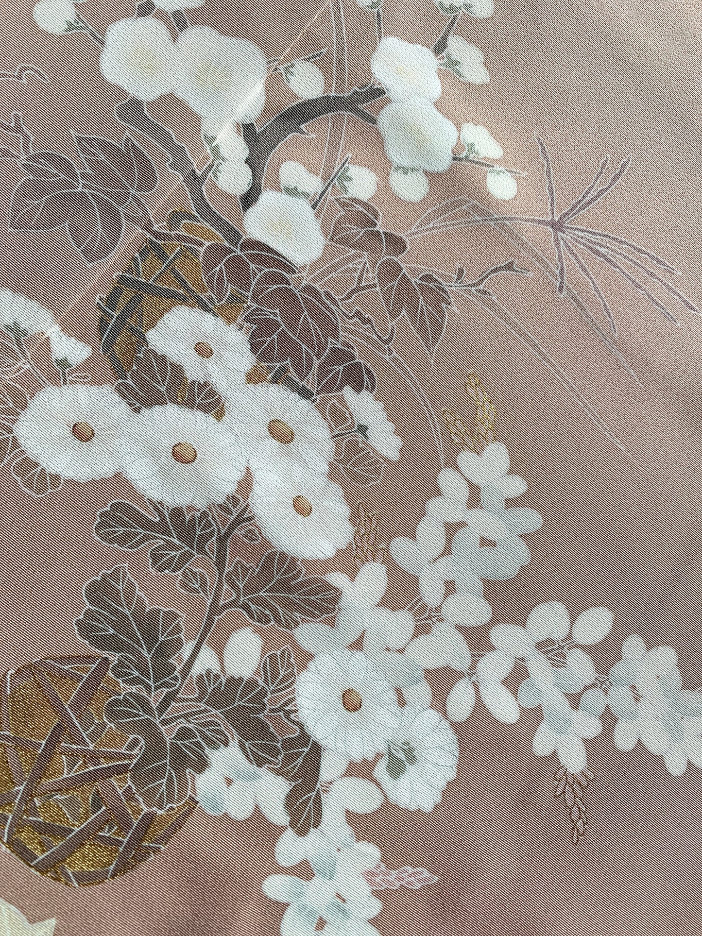 Kimono fabric for custom dress order, fabric #98