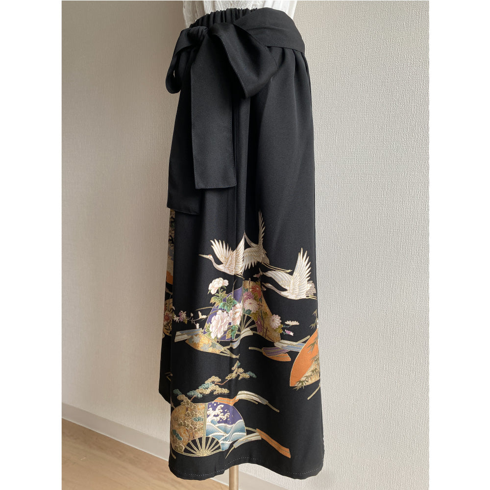 Silk clearance skirt kimono